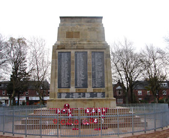 War Memorial in the Christie Park Alexandria